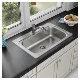 SS Single bowl 20Gauge Kitchen Sink All-in-One Kit