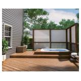 Shade Fabric 15-ft x 6-ft Stone Shade fabric