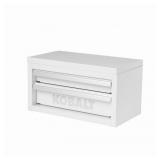 Kobalt Portable White Steel Tool Box