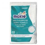 MOXIE Cleaning 43 -Pack Terry Towel