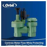 0.75in PlasticElectric Antisiphon Irrigation Valve