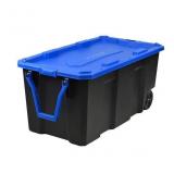 Kobalt XL Heavy Duty Rolling Stackable Tote / Lid