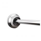 Single curve Adjustable Shower Curtain Rod