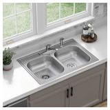 Elkay Dayton 33' x 22' Stainless Steel Sink