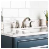 Project Source Dover Brushed Nickel Sink Faucet