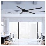 Harbor Breeze Megalodon 120-in Matte Black Fan