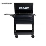 Kobalt 4-Drawer Steel Rolling Tool Cabinet - Black