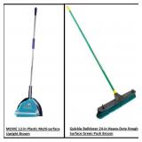 Moxie Upright Broom & Quickie Push Broom Set