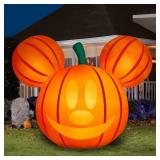 Disney 8-ft Mickey Mouse Pumpkin Patch Inflatable