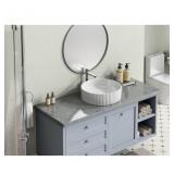 allen + roth Cambourne 15.8-in Vessel Sink