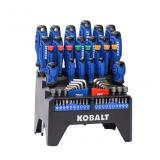 Kobalt 69-Piece Screwdriver and Tool Set with Rack