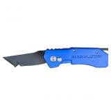 Marshalltown Blue Folding Cement Scoring Knife