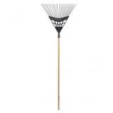 Project Source 20-in Polysteel Leaf Rake
