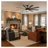 Fanimation 72-in Slinger V2 Ceiling Fan - Black