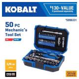 Kobalt 50-Piece 1/4-in Drive Mechanics Tool Set