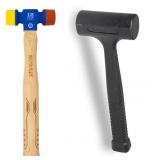 Marshalltown Dead Blow & Kobalt Rubber Mallet Set