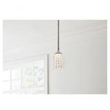 allen + roth Quinn Chrome LED Mini Pendant Light