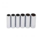 Kobalt 6Pc 3/8-in Drive Metric Deep Socket Set