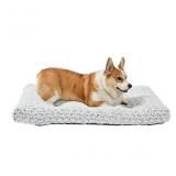Heart & Herd Gray Rectangular Crate Dog Bed