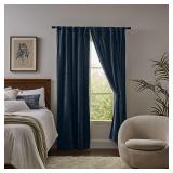 Origin 21 84-in Teal Blackout Curtain Panel