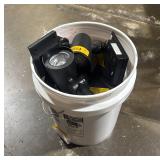 Bucket of 16 Solar Garden Spotlights