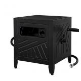 Style Selections Steel 100-ft Hose Reel Container