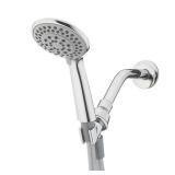 5 -Spray Chrome Round Handheld Shower Head 1.8 GPM