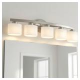 allen + roth Merington 5-Light Vanity Bar