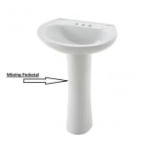 Project Source Alexa White Vitreous China Sink