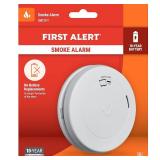 First Alert 10-Year Battery Smoke Alarm SM210-T