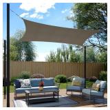 Coolaroo DualShade 8-ft x 11-ft Cobblestone Sail