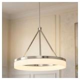 Origin 21 Lynnpark Brushed Nickel LED Pendant