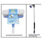 Ettore Wash Brush & Orbit 36' Trigger Wand Set