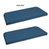 Style Selections Lola Blue Patio Cushions (2-Pack)