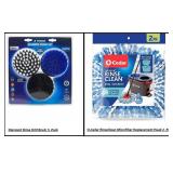 Diamond Shine Drill Brush & O-Cedar Mop Refill Lot