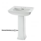 allen + roth Tiverton Vitreous China Sink