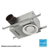 Broan 1.5-Sone 70-CFM Recessed Lighted Bath Fan