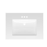 Project Source 31-in White Marble Vanity Top