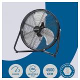 Utilitech 20-in High Velocity Indoor Floor Fan, in