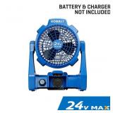 Kobalt 7-in High Velocity Hybrid Personal Fan
