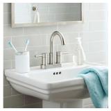 allen + roth Harlow Simplefit Brushed Nickel