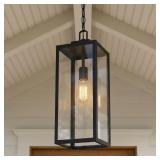 Quoizel Breitling Matte Black Hanging Pendant