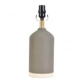 allen + roth 13.5-in Taupe Ceramic Lamp Base