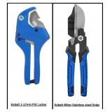 Kobalt 1-1/4-in PVC Cutter & Miter Snips Set