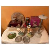 Metal Jewelry Stand , 2- Music Boxes