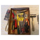 Tool Assortment , screwdrivers , pliers, hammer