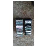 Assorted cassette tapes