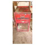 Metal roll around tool cart 18' x 24' x 35'