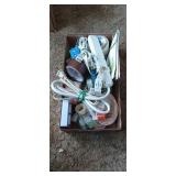 Tape, extension cords, misc.