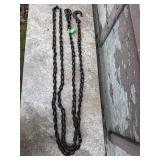 Small Twisted Link Chain with Hooks approx 12'